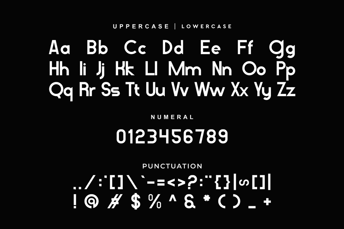 Tistaty - Ligatures Logo Font, a Sans Serif Font by Iqsiart Studio (Photo 6 of 8)