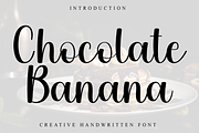 Chocolate Banana, a Handwritten Font by FreshTypeINK (Thumbnail 1 of 8)