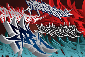 Burner - Wildstyle Graffiti Font
