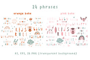 Boho bundle Nursery animals clipart, an Animal Illustration by Nursery Art (Thumbnail 6 of 10)