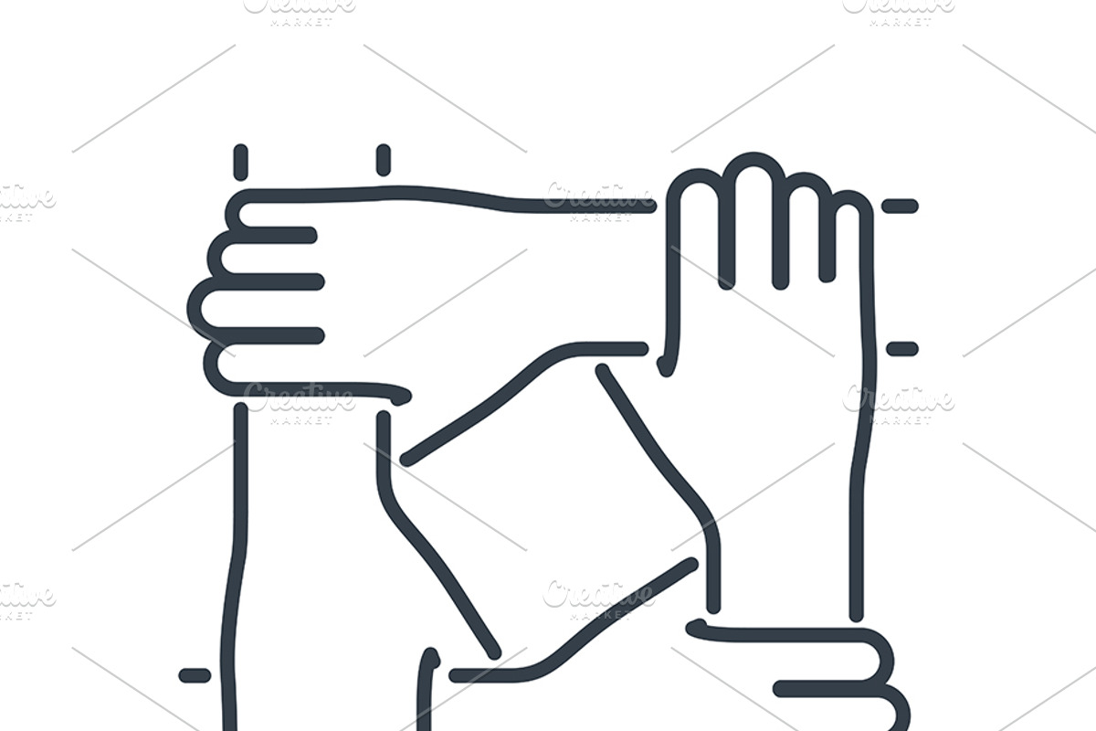 Partnership and Business Teamwork, an Education Illustration by TAlex (Photo 5 of 6)