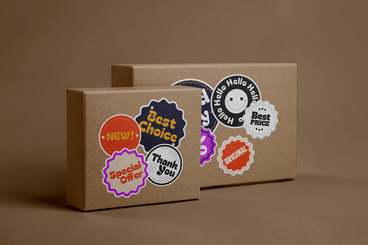 Neon Y2K Promo Sticker Pack, a Decorative Illustration by IMG Visuals (Photo 4 of 7)