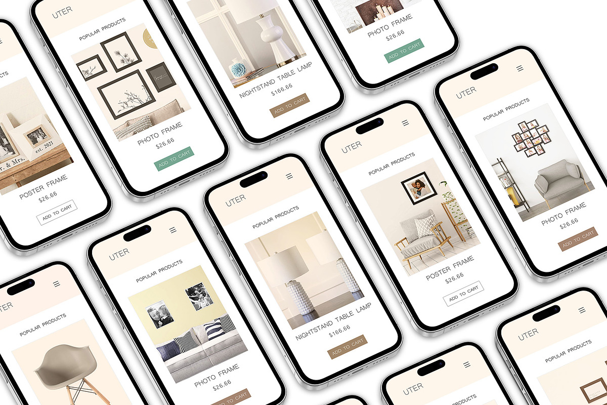 Realistic 3D iPhone Mock-Up Bundle 4, an iPhone Mockup by Graphicsworld125 (Photo 4 of 16)