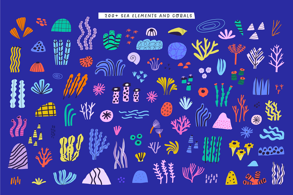 Under The Sea | 100% hand drawn, an Animal Illustration by Olia (Photo 5 of 11)