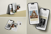Instagram Post Mockups, an iPhone Mockup by Tahtagraphic (Thumbnail 1 of 18)
