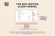 Epic Notion Client Portal Template, a Templates & Theme by DesignbyAyelet (Thumbnail 4 of 4)