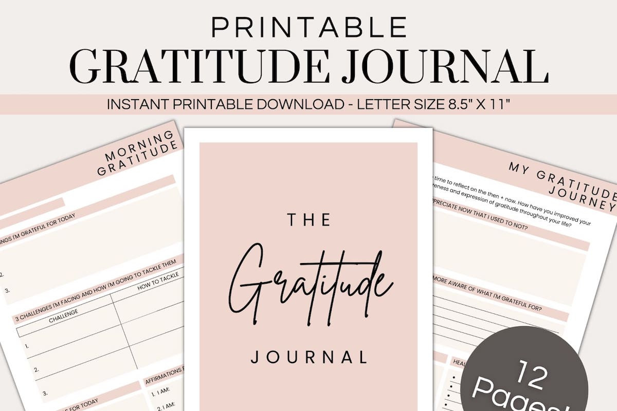Mental Health Self Care Mega Bundle, a Stationery Template by Ambitiously Alexa (Photo 5 of 6)