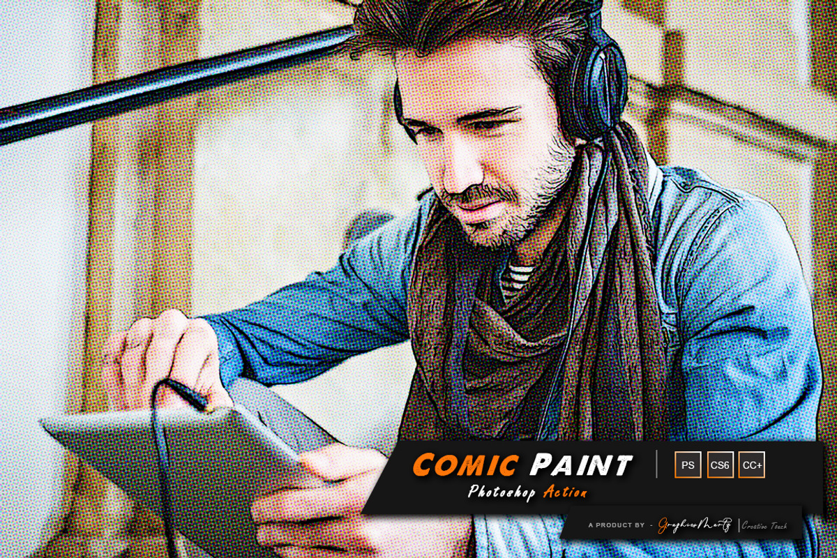 83%SALE! Mixed Oil Painting  Actions, an Action Add-On by Jacpot007 (Photo 53 of 54)