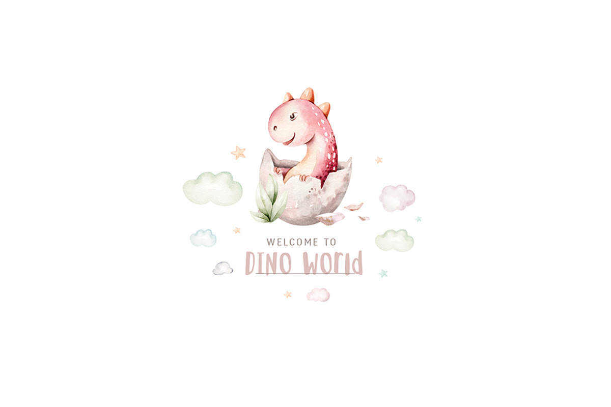Dino world! Cute dinosaur set, an Animal Illustration by Peace ART (Photo 14 of 14)
