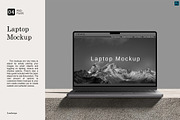 Laptop Mockup, a Mac Mockup by Lxadesign (Thumbnail 1 of 6)