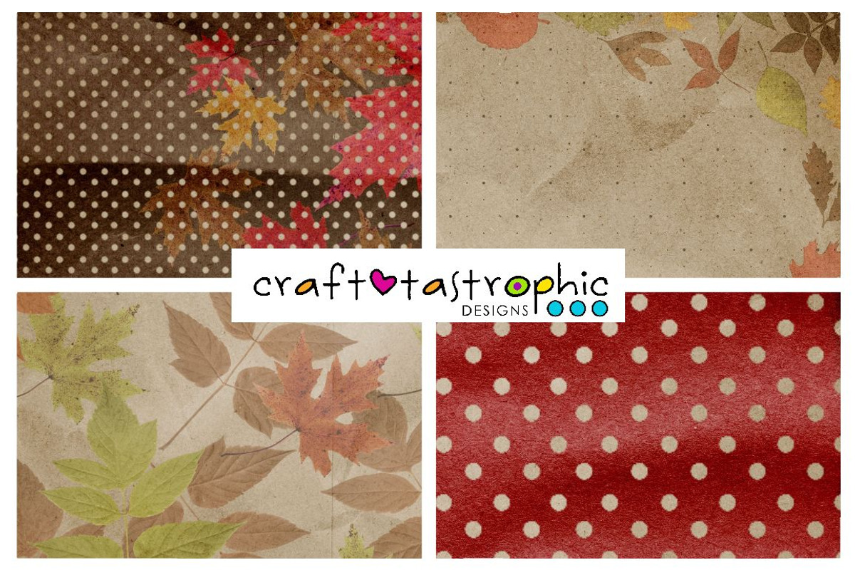 Just Falling Paper Pack, a Pattern Graphic by Craftastrophic-Stuff (Photo 2 of 2)