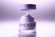 Cosmetic Jar Mockup with Lid, a Product Mockup by Design Squad (Thumbnail 4 of 4)