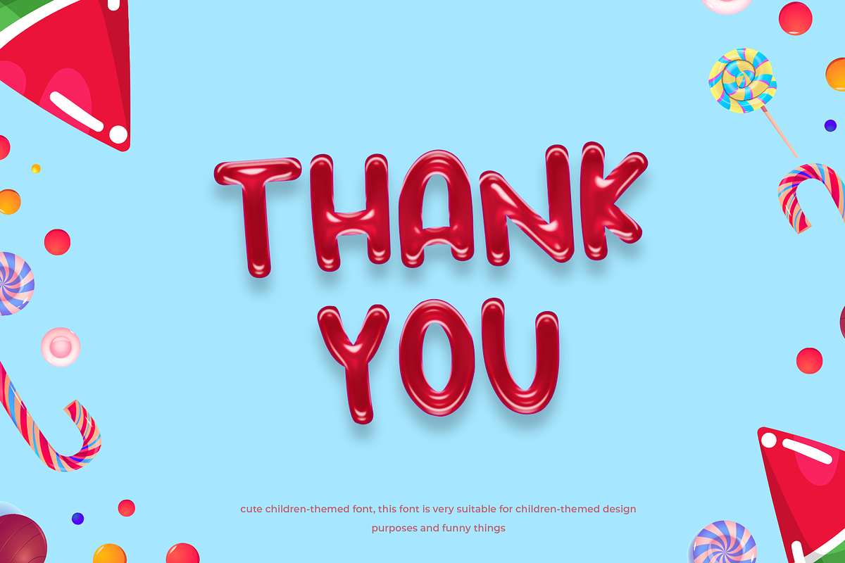Candy Island New Kids Display Font, a Handwritten Font by RT Studio (Photo 12 of 12)
