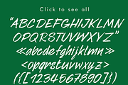 Inkje Italic Font, a Script Font by Fonts by ateliervonau (Thumbnail 3 of 3)