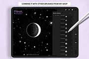 Procreate - Star and Sparkle Brushes, a Brush Add-On by DiBrush Studio (Thumbnail 2 of 6)