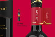 Ceramic Wine Bottle Mockup PRO, a Packaging Mockup by easymock (Thumbnail 3 of 22)