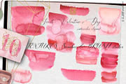 Saint Valentine's Day watercolor kit, a Texture Illustration by LABFcreations (Thumbnail 13 of 13)