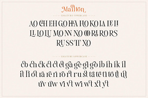 Mailton Typeface