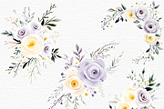 Wildflower frame corners clipart, a Decorative Illustration by Invite to Clipart (Thumbnail 5 of 10)