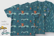 Summer Road Trip Seamless Patterns, a Pattern Graphic by MeadowFox (Thumbnail 4 of 8)