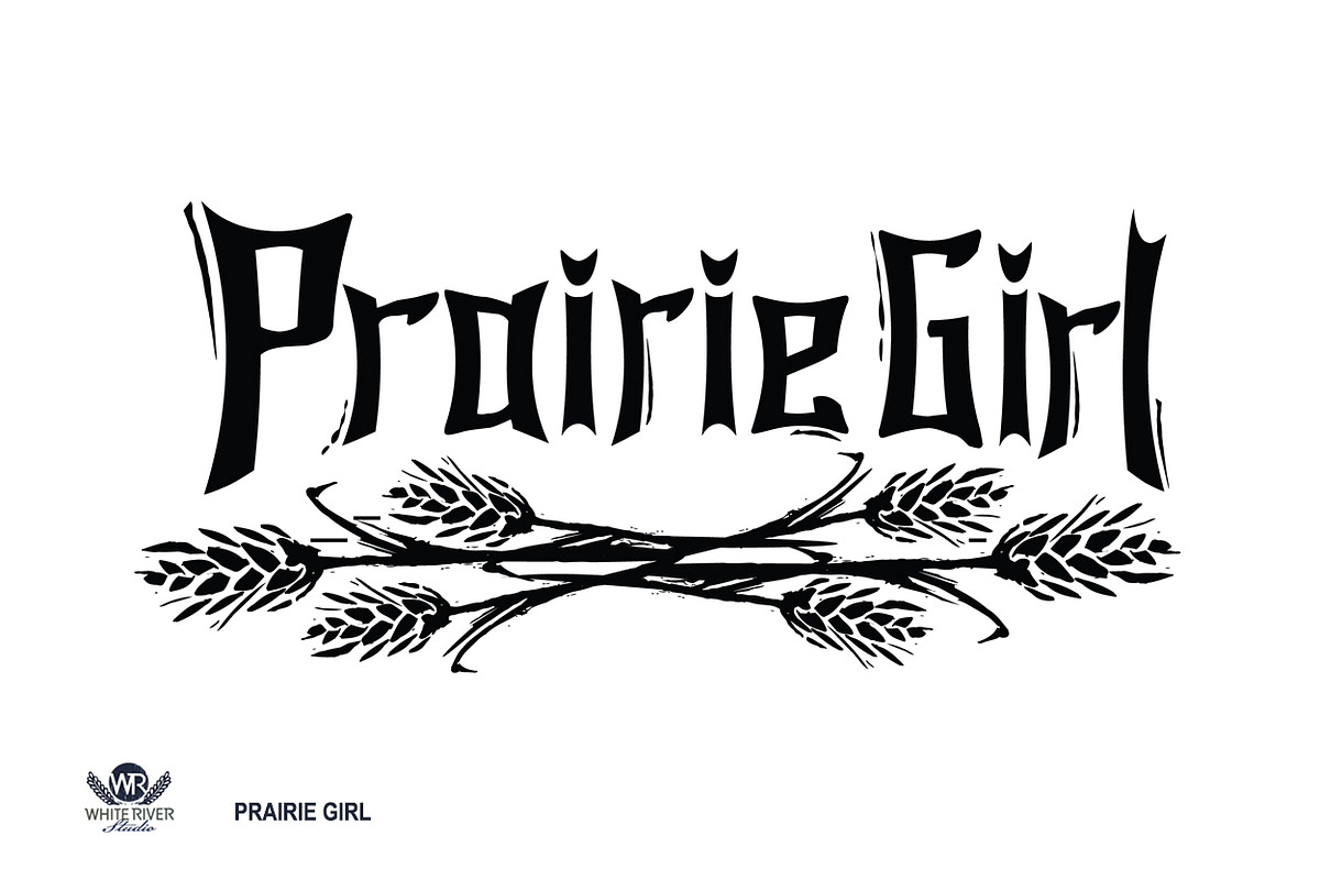 Prairie Girl Linocuts, a Graphic by WhiteRiverStudio (Photo 7 of 10)