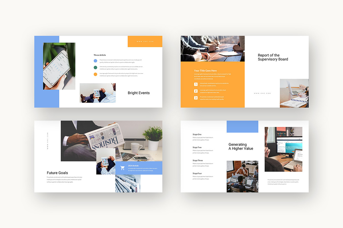 Khe : Annual Report Keynote, a Presentation Template by Punkl Camp (Photo 3 of 16)