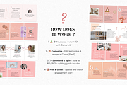 Canva Instagram Carousel Template, a Social Media Template by PittaFinePrint (Thumbnail 3 of 10)