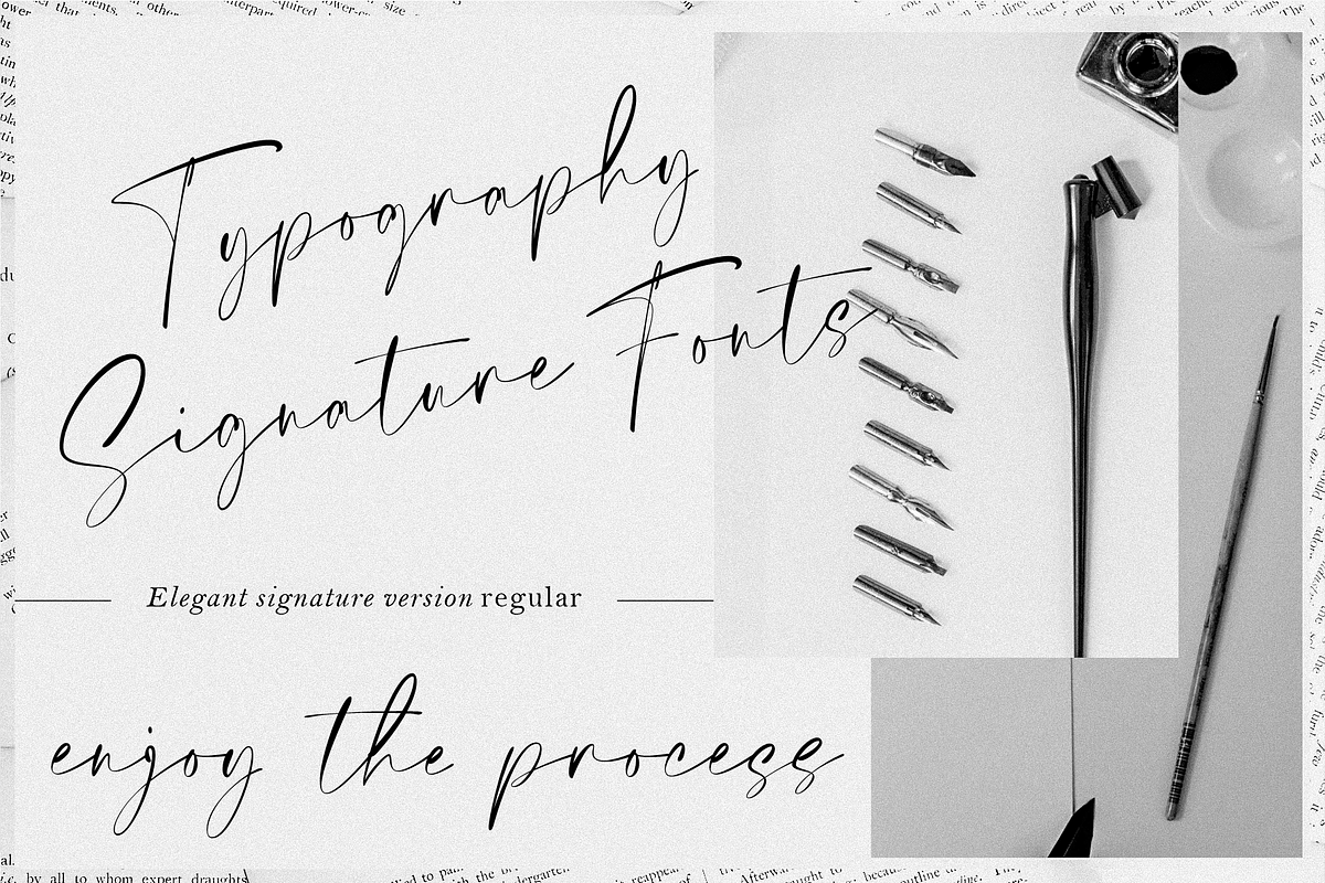 Elegant Signature – Casual Chic Font, a Script Font by RedyStudio (Photo 11 of 15)