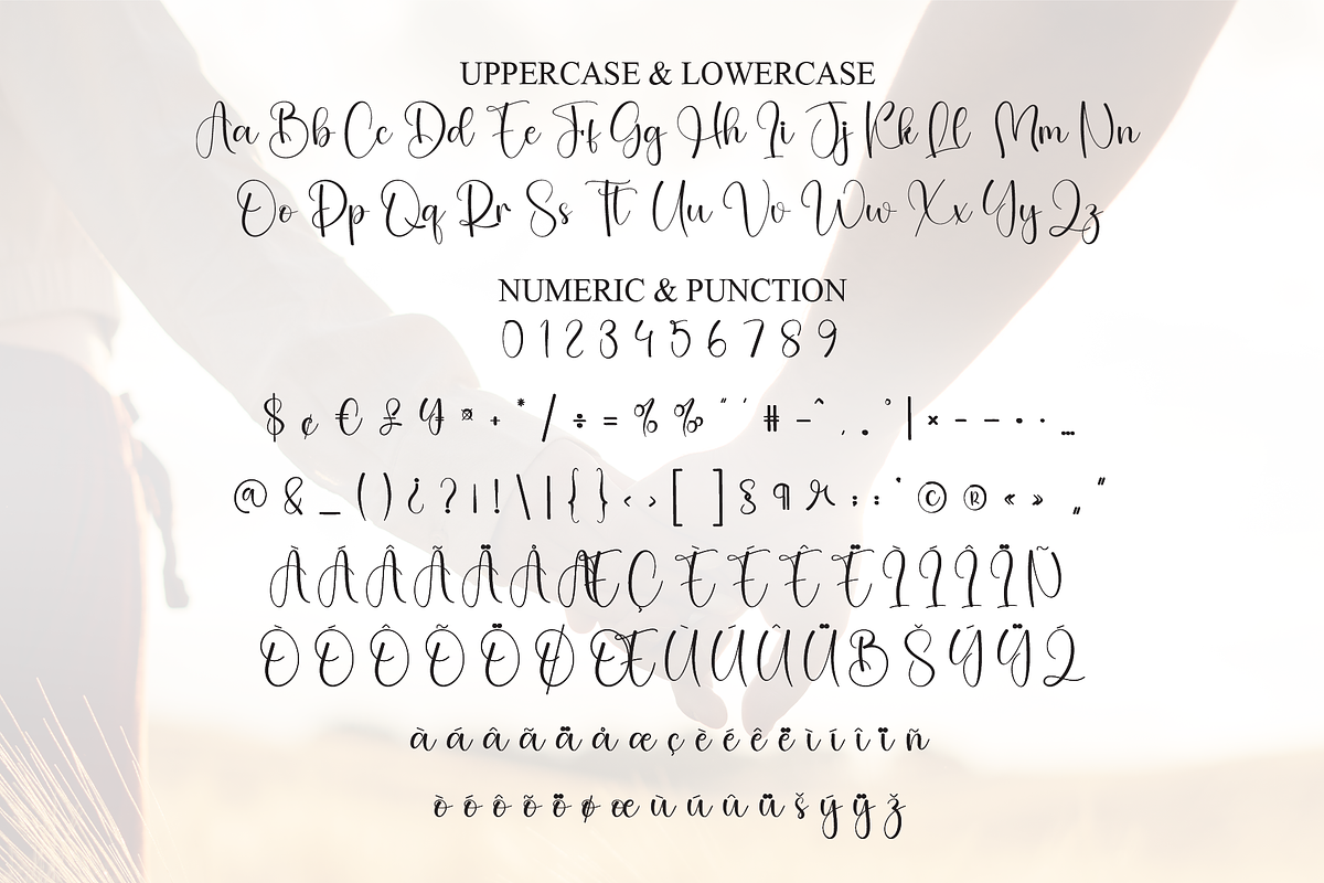 Sweety | Script Font, a Handwritten Font by Scratchones (Photo 7 of 9)
