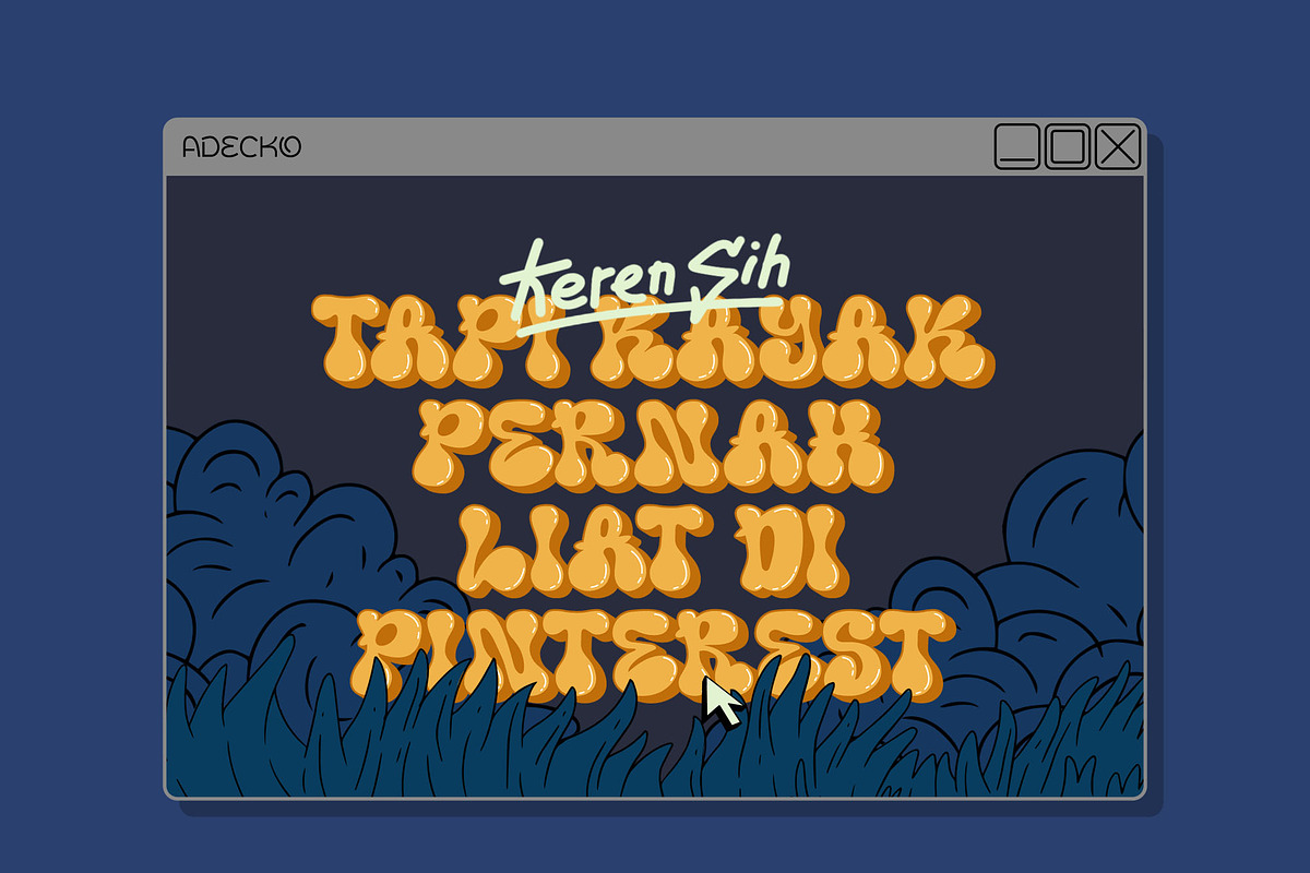 Adecko - Graffiti Display Font, a Font by Uncarving (Photo 6 of 9)