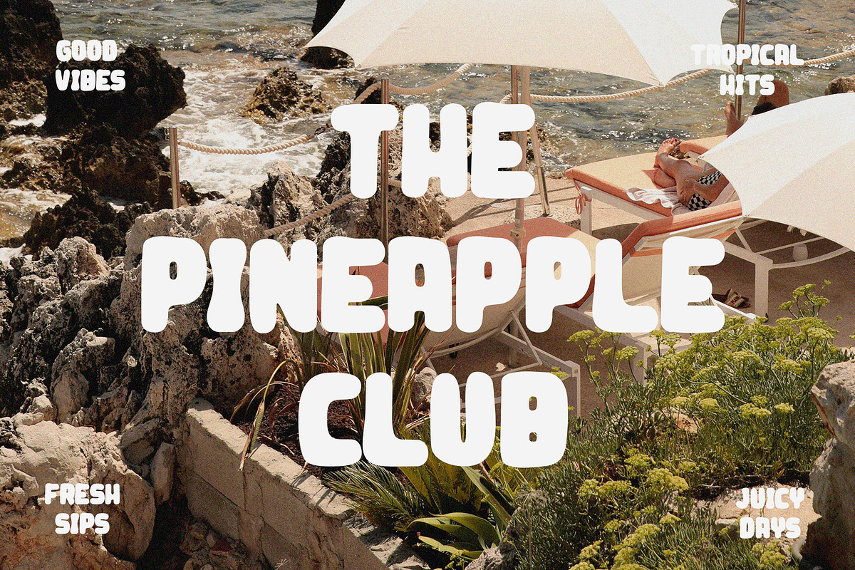 Velmonte | Bold Tropical Typeface, a Sans Serif Font by Typoraith Co (Photo 3 of 10)
