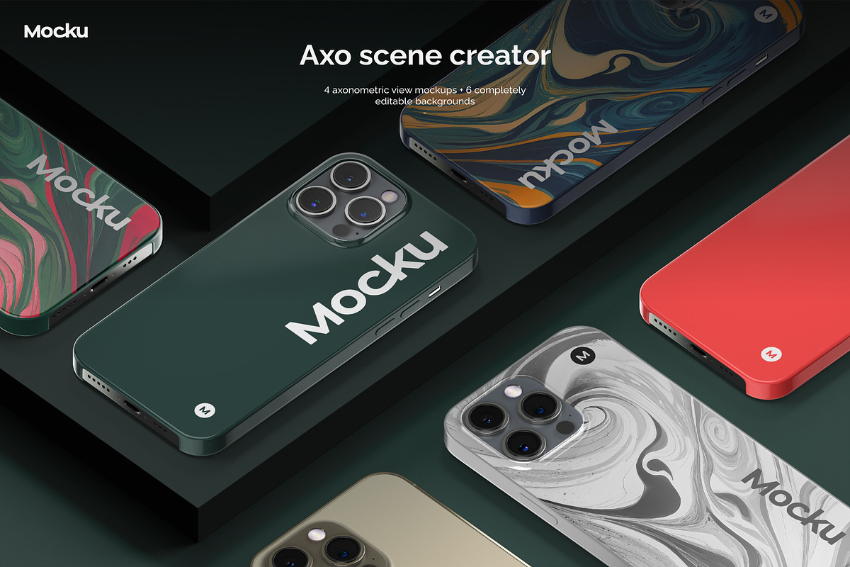 Iphone 14 Pro - Solid Cases, an iPhone Mockup by Mocku (Photo 7 of 15)