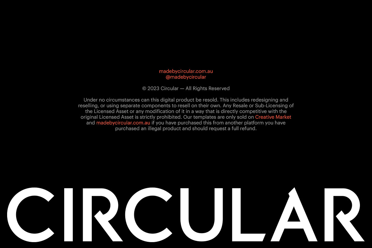 HAVANA / Brand Guidelines Template, a Presentation Template by Circular (Photo 15 of 15)