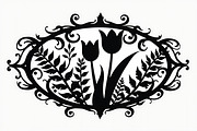 Elegant Floral Frame Set, an Illustration by BIPLOB EXPERT (Thumbnail 3 of 9)