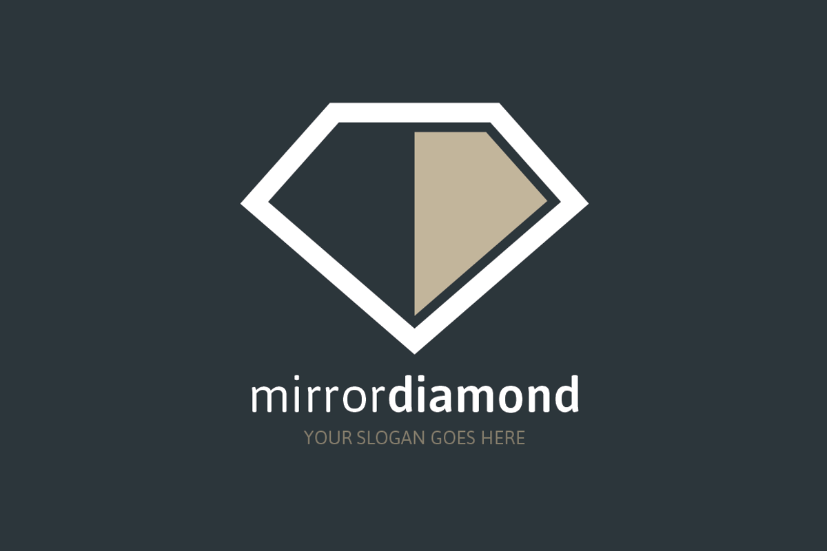 Mirror Diamond Logo, a Branding & Logo Template by MLJ studios (Photo 2 of 3)
