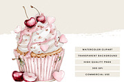 Watercolor Romantic Clipart Bundle, an Object Illustration by Design Scotch (Thumbnail 6 of 10)