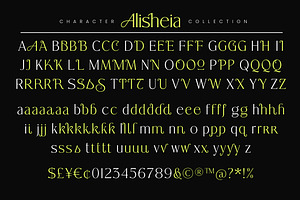 Alisheia//Elegant Serif