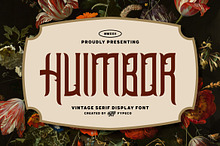 Huimbor - Vintage Serif Display Font