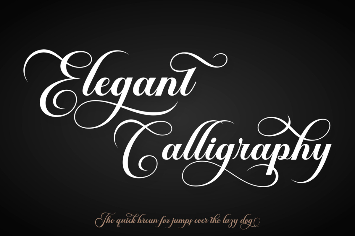 Brailganta Script, a Script Font by Strong.co (Photo 6 of 12)