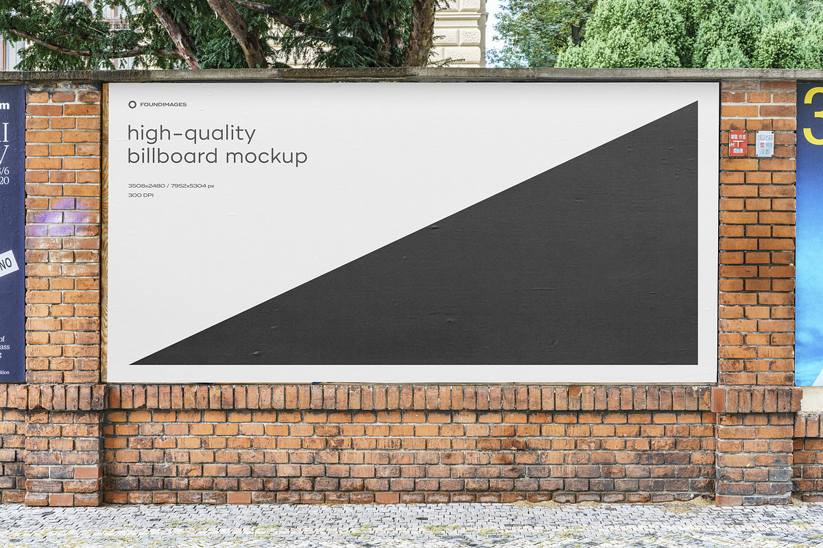 Billboard Mockup Template Bundle, a Print Template by FoundImages (Photo 8 of 36)