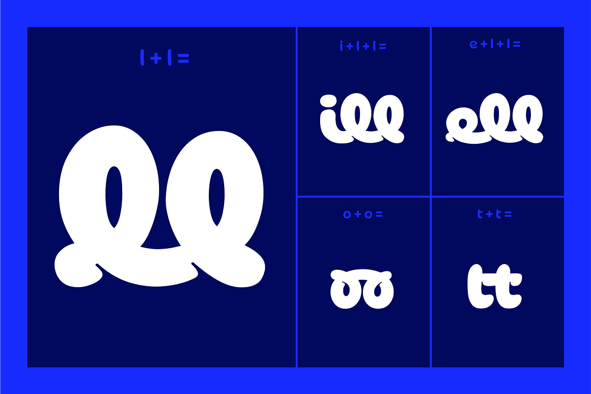 Roond – A rounded, organic typeface, a Sans Serif Font by Grafik Studio Balua (Photo 8 of 9)