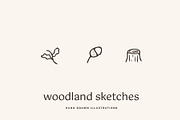 Woodland Icons Illustrations Forest, an Outline Icon by CreativeWilderness (Thumbnail 7 of 11)