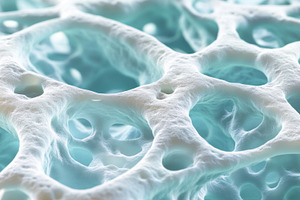 Close-up of plant cells with intrica, a Photo by Dvoevnore photos