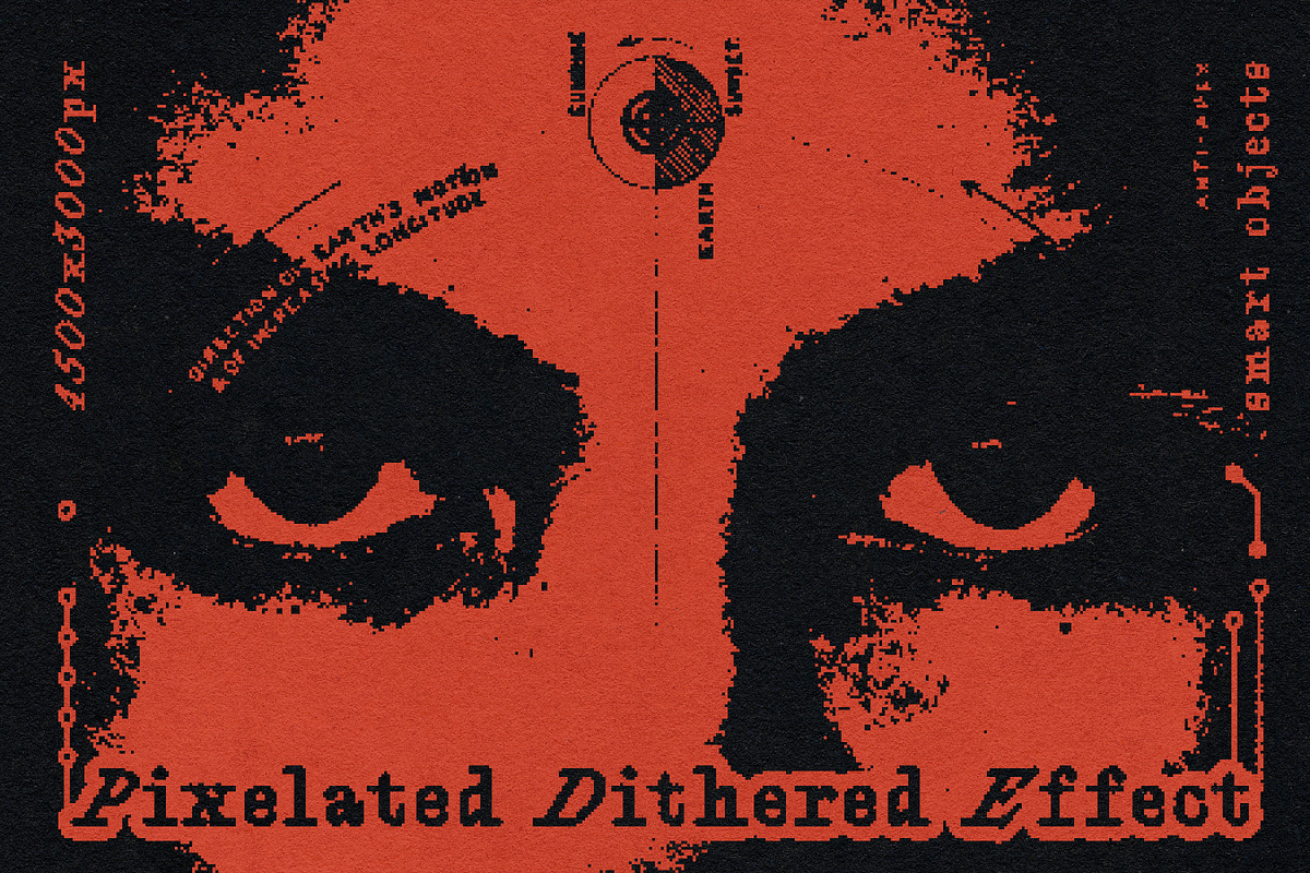 Pixelated Dithered Effect, a Layer Style Add-On by pixelbuddha.net (Photo 1 of 11)