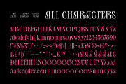 Ceyla – Art Nouveau Font, a Serif Font by Craft Supply Co. (Thumbnail 8 of 8)