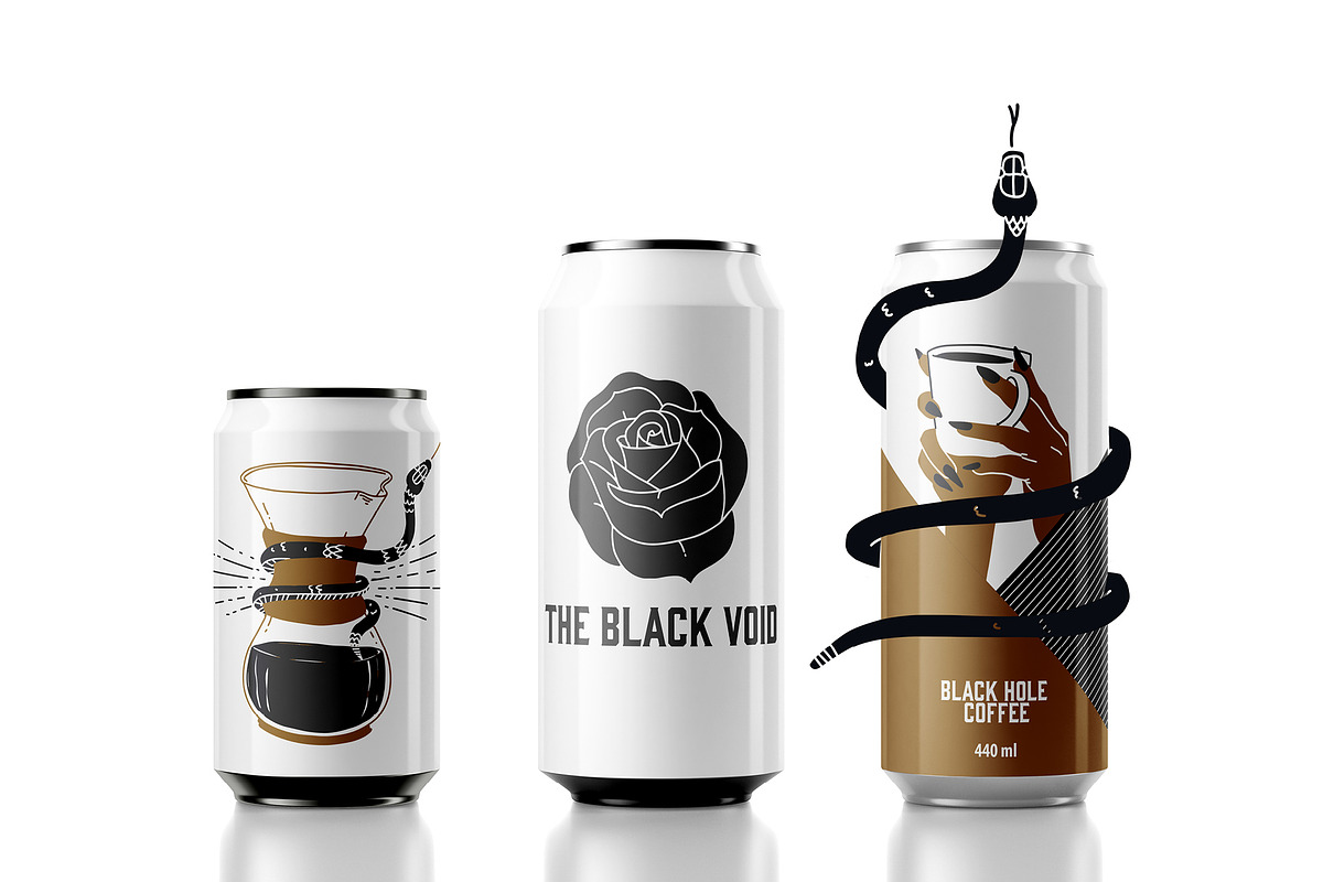 Black Coffee Bundle, an Illustration by ohdeardelgado (Photo 7 of 14)
