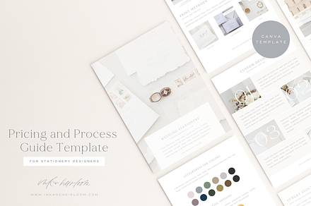 CANVA Process/Pricing Guide Template