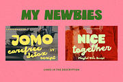 Bestie In Crime Playful Vibe Script, a Script Font by Struvictory.art (Thumbnail 10 of 10)