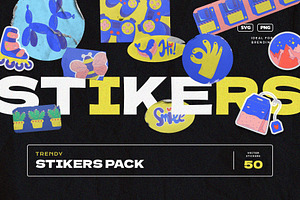 Trendy Sticker Pack