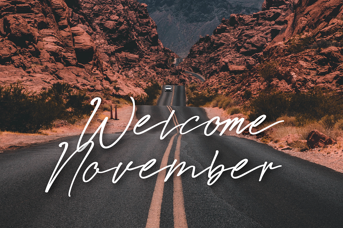 Hadvenly Signature, a Script Font by Randi Irvan | Rvandtype (Photo 6 of 13)